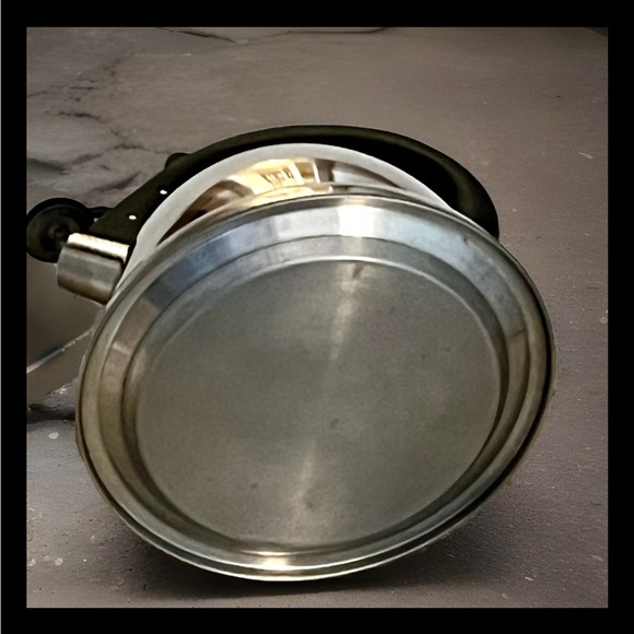 Whistling Tea Kettle Home Basics 3 Liter Brushed Stainless Steel, Coffee Hot Tea - Picture 3 of 4